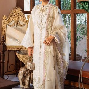 Suffuse | Luxury Pret Aura | DAINTY IVORY